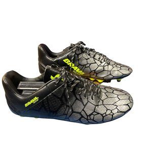 Brava Neon and Black Soccer cleats Y11.5